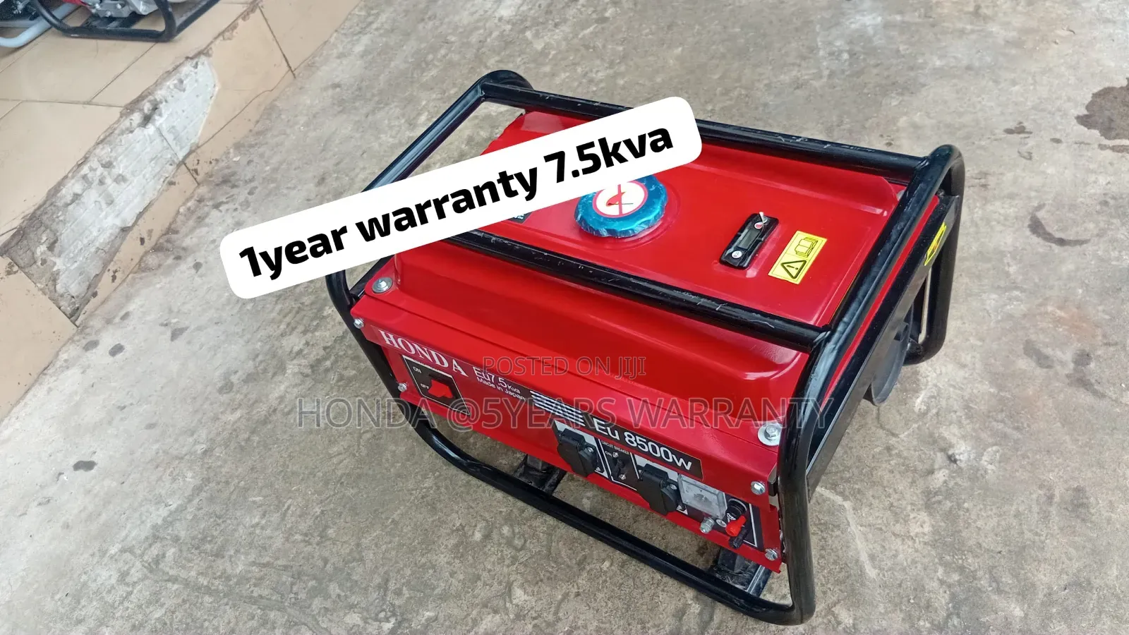 Heavy Duty Honda 7.5kVA Petrol Generator –Quality Power Anytime 7.5kva