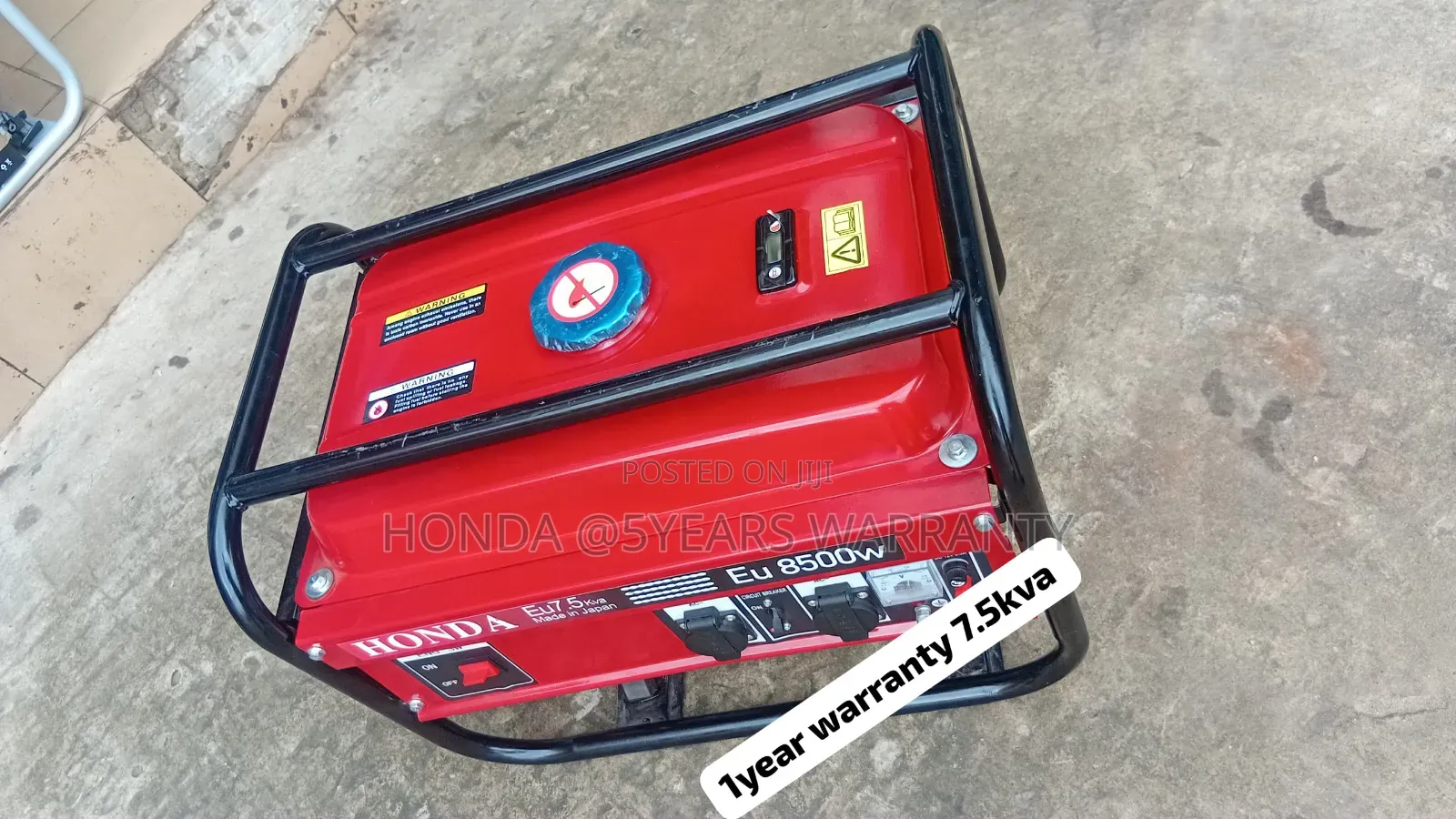 Super Powerful Honda 7.5kVA Petrol Generator – Built for Homes 7.5kva