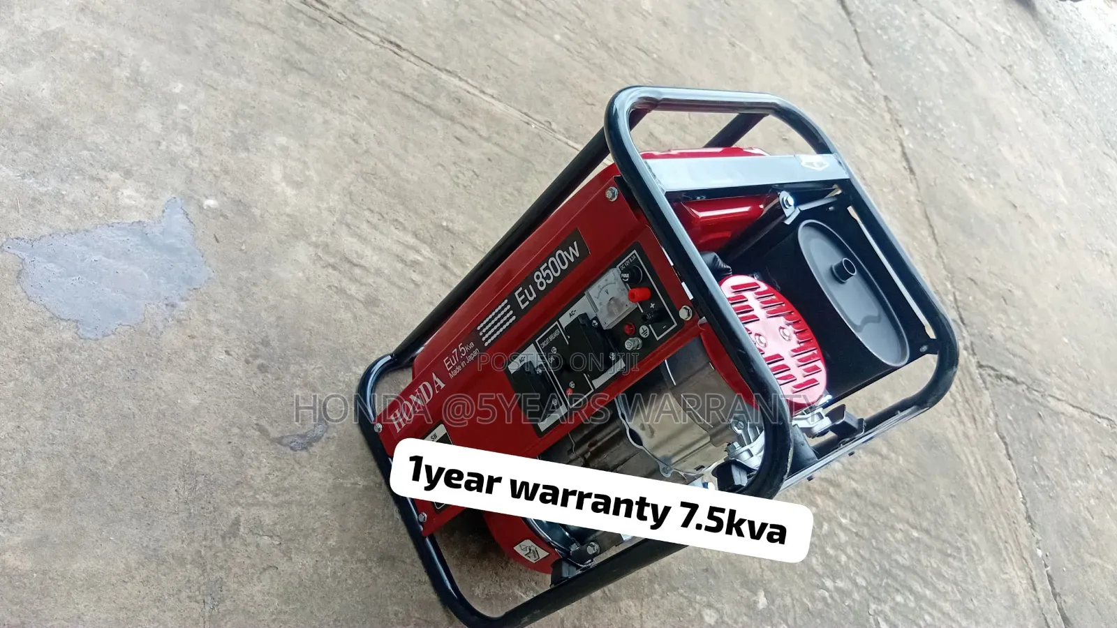 Honda 7.5kVA Petrol Generator With Excellent Performance – 7.5kva
