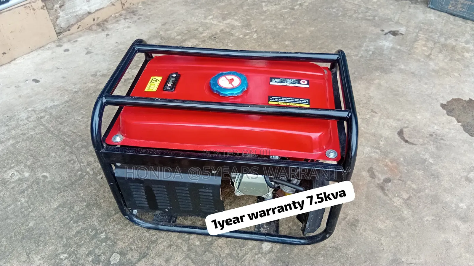 Honda 7.5kVA Petrol Generator With Excellent Performance – 7.5kva