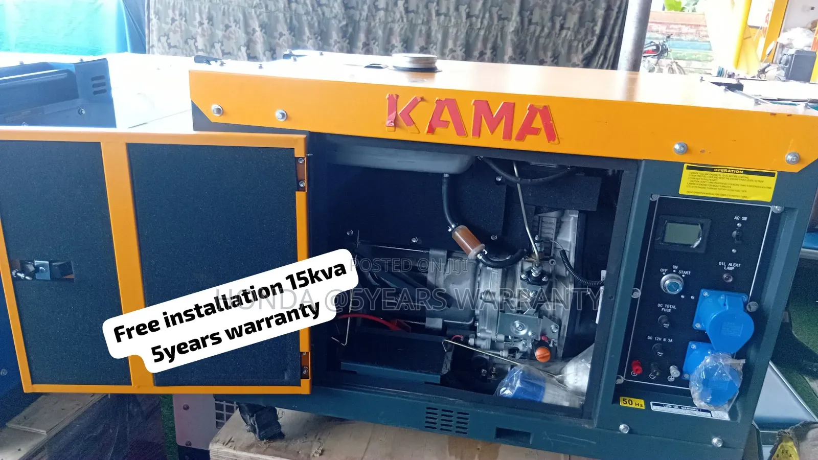 Powerful KAMA Diesel Generator – Reliable Heavy Duty Energy 15kva