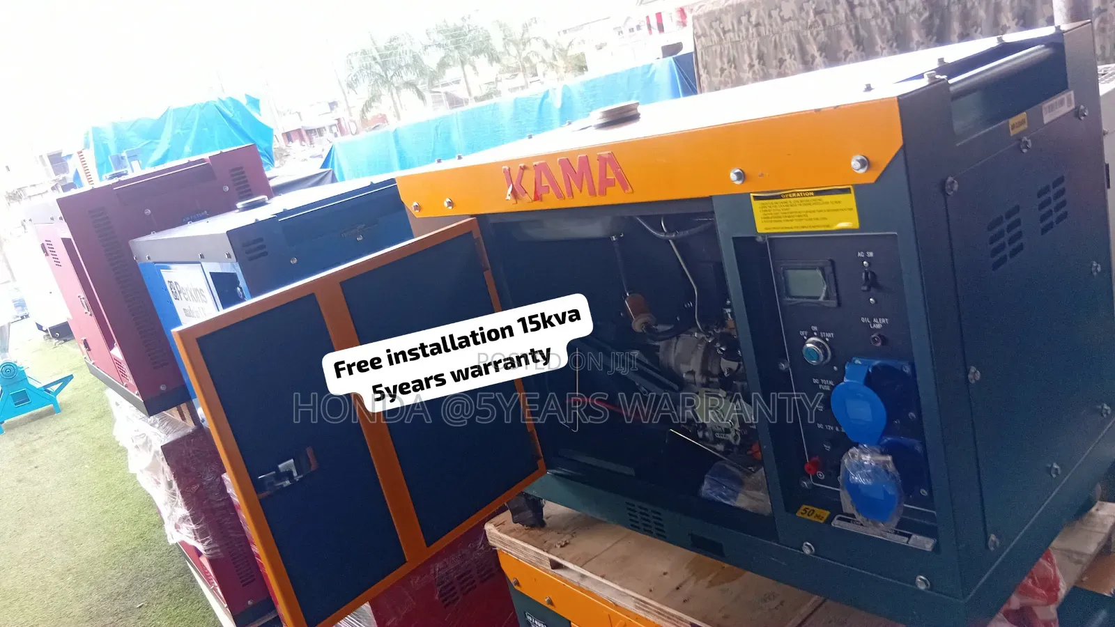Powerful KAMA Diesel Generator – Reliable Heavy Duty Energy 15kva