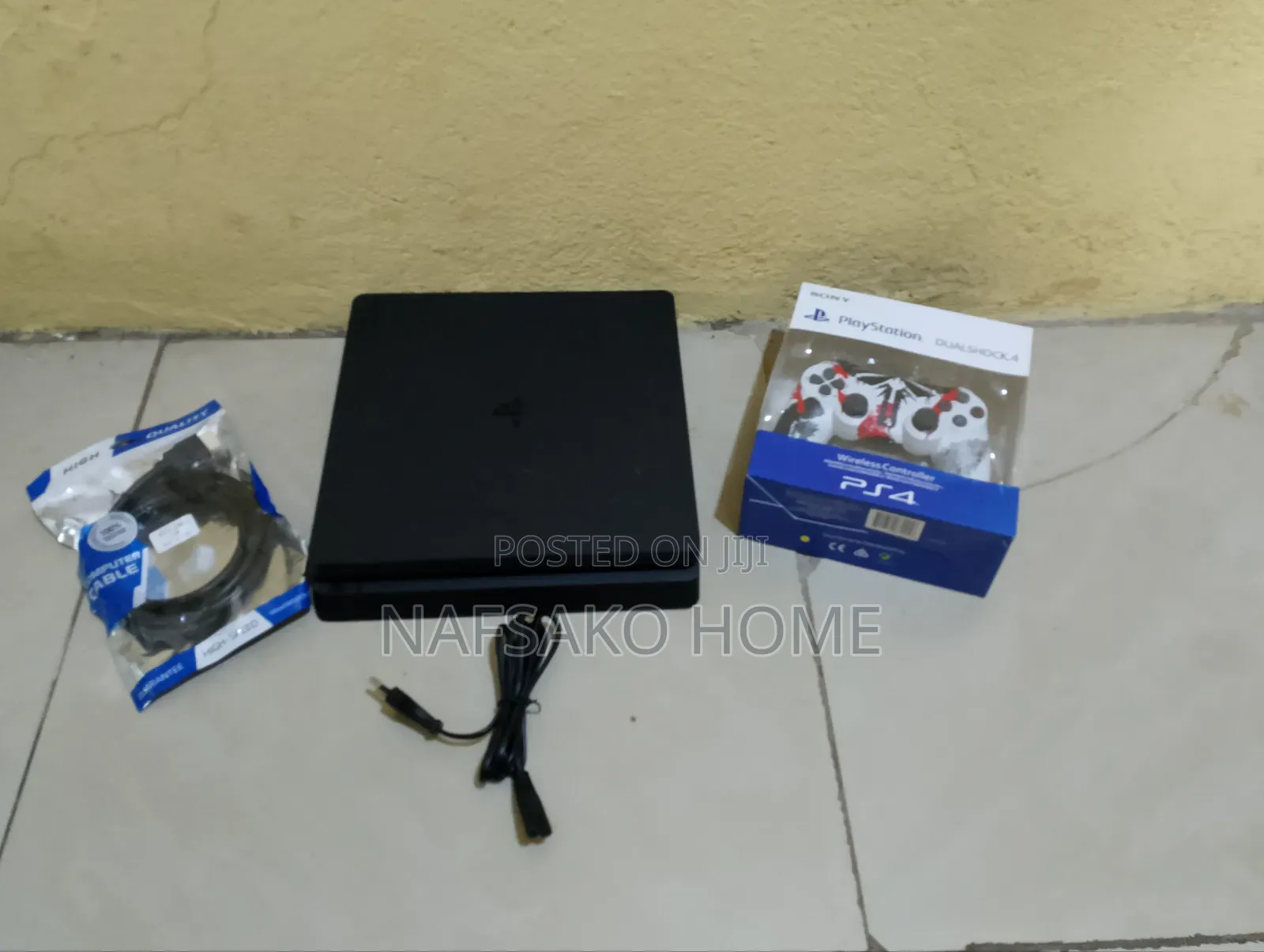 PS4 Slim 500gb No Games With One New Controller