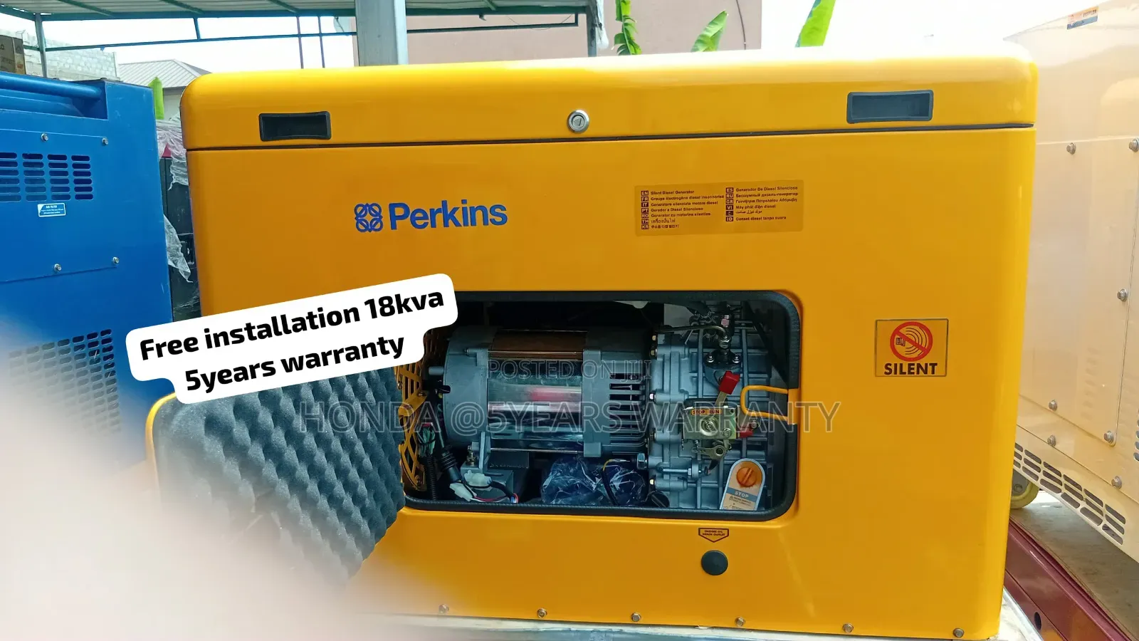 Brand New Perkins 18kVA Diesel Generator –Heavy Duty Performance 18kva