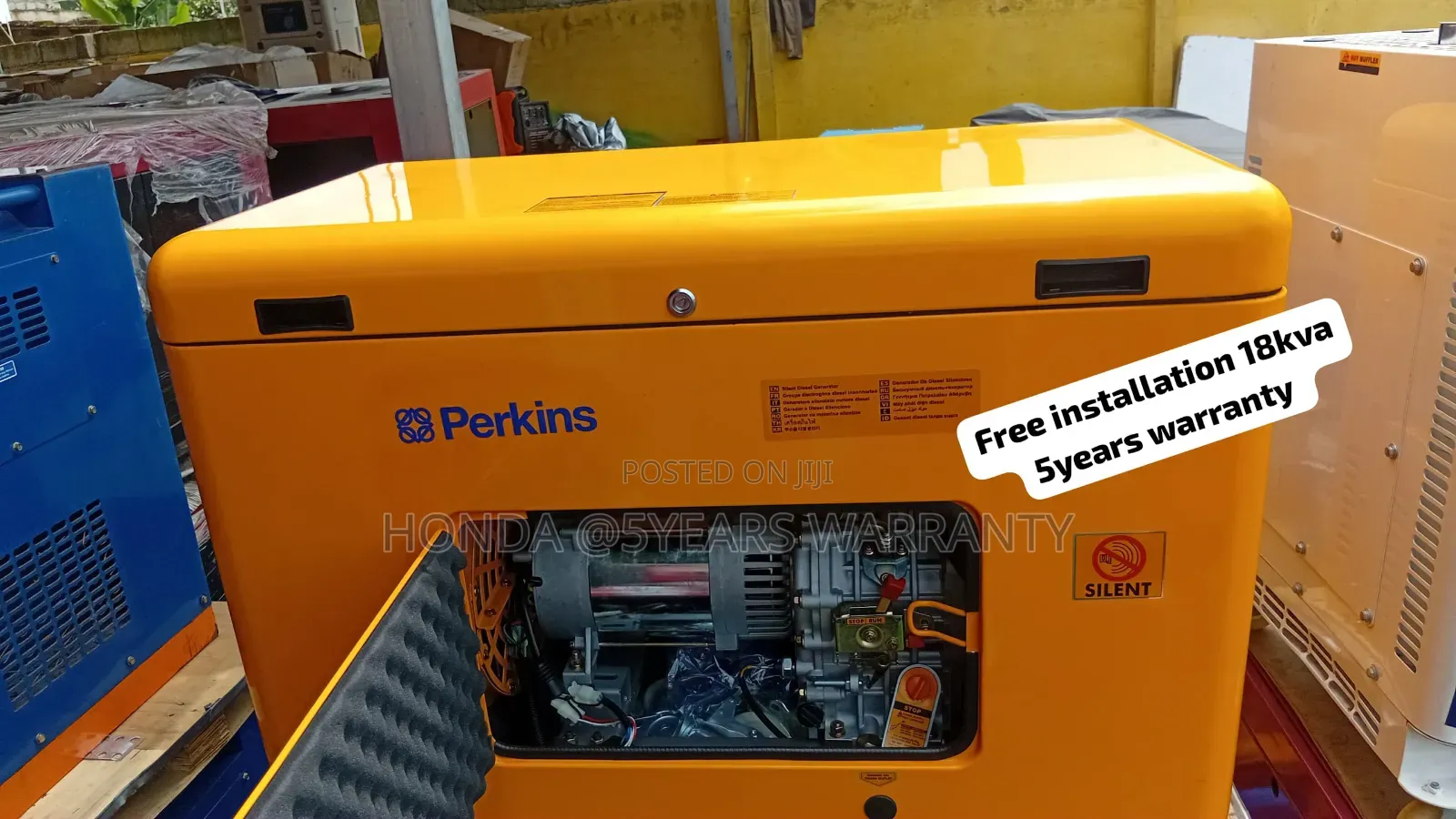 High-Performance Perkins 18kVA Diesel Generator Available Now 18kva