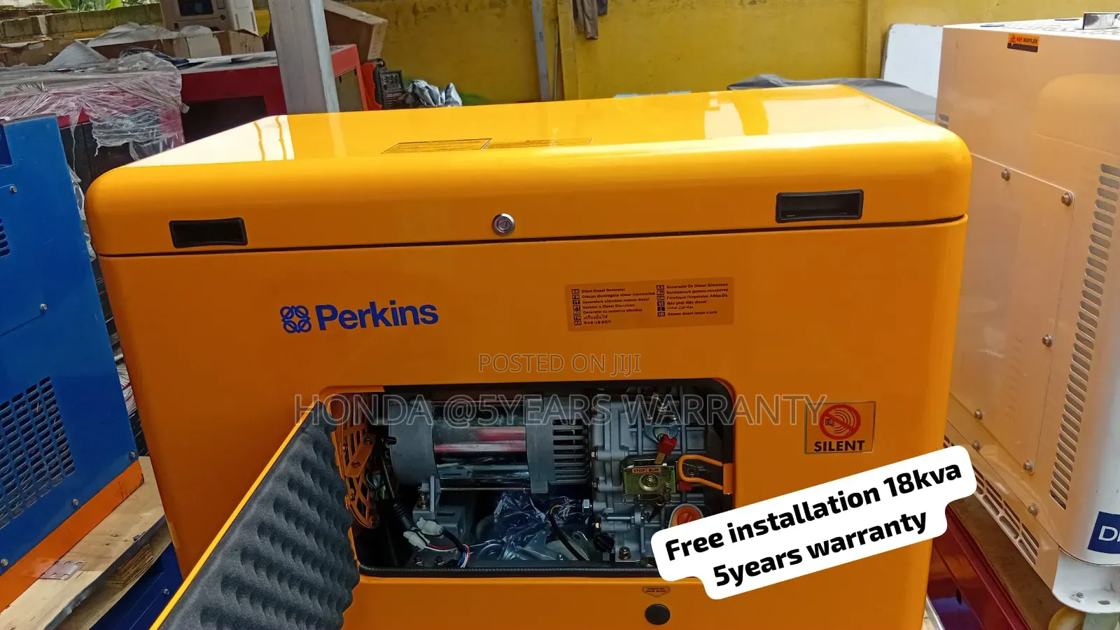 High-Performance Perkins 18kVA Diesel Generator Available Now 18kva