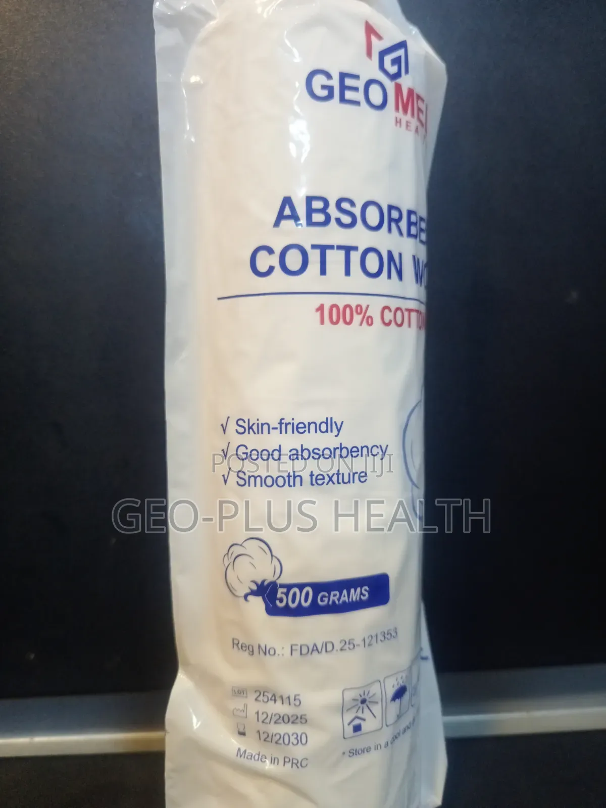 Absorbent Cotton Wool