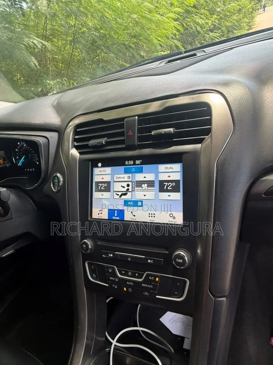 Ford Fusion Titanium AWD 2017 Blue