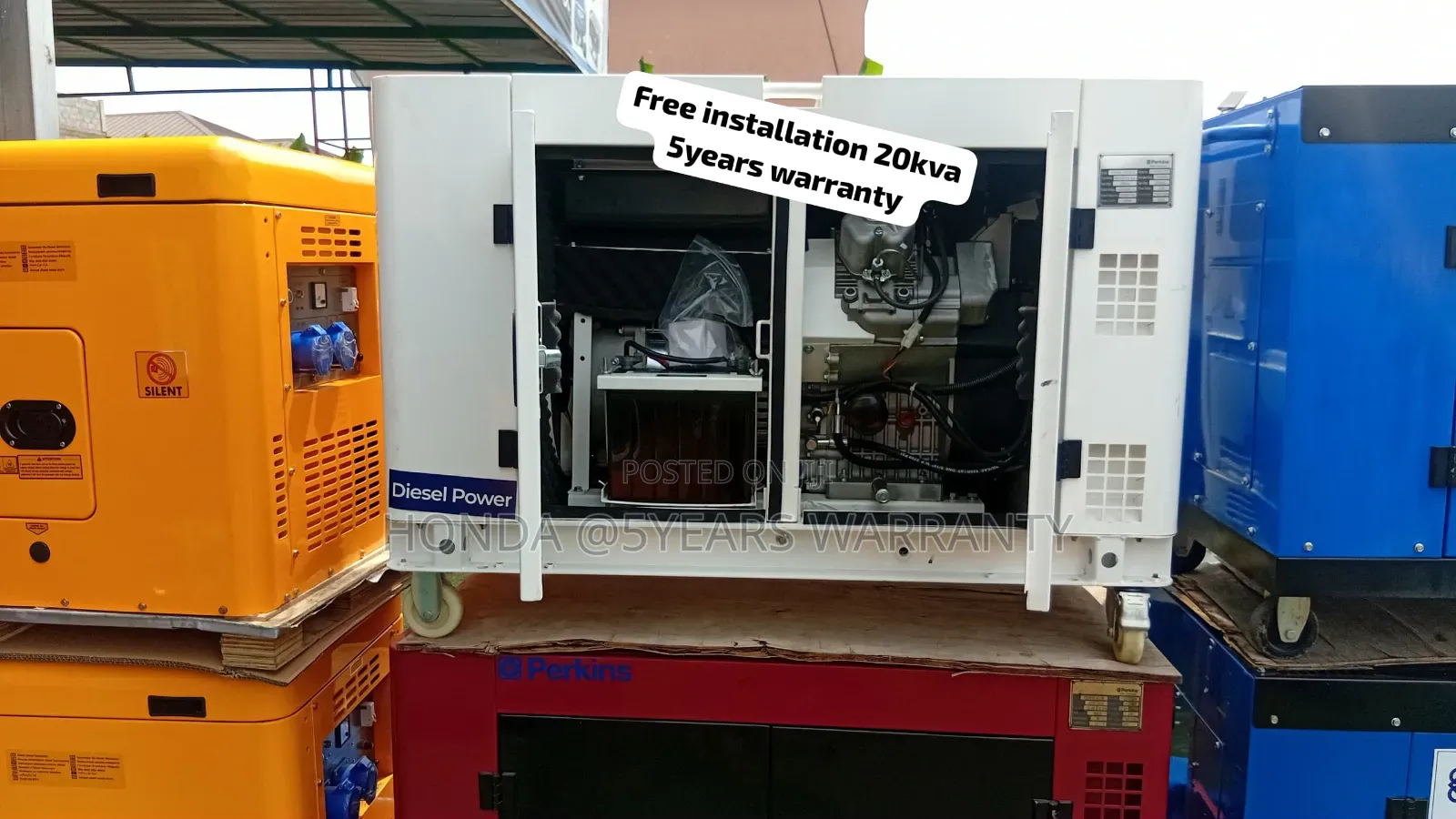 Powerful Perkins 20kVA Diesel Generator for Home Business 20kva
