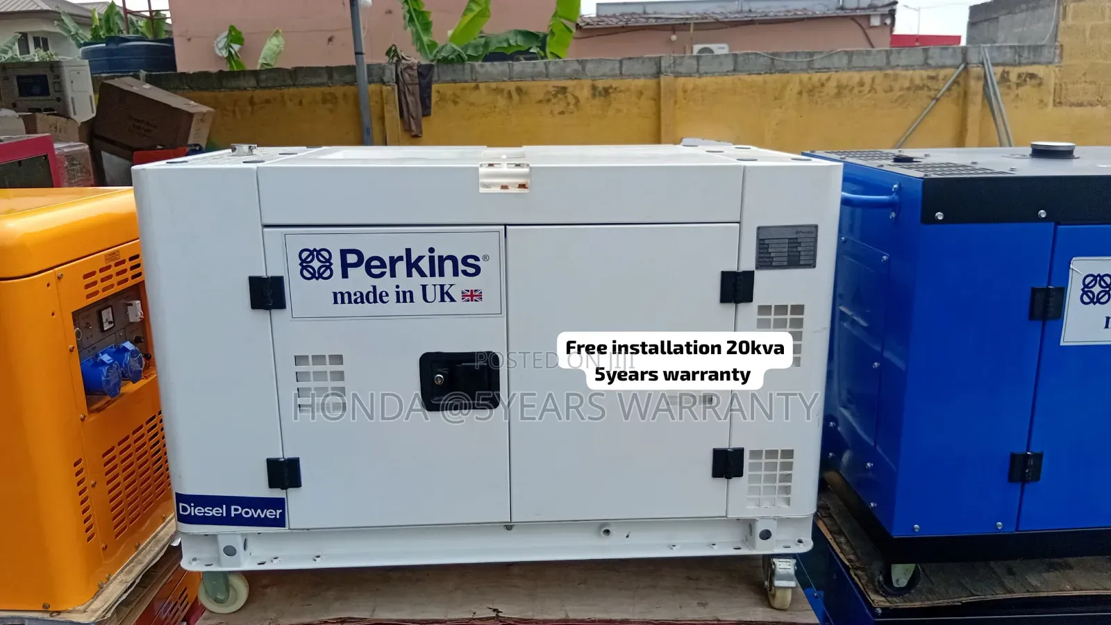 Perkins 20kVA Diesel Generator – Reliable Backup Power Solution 20kva