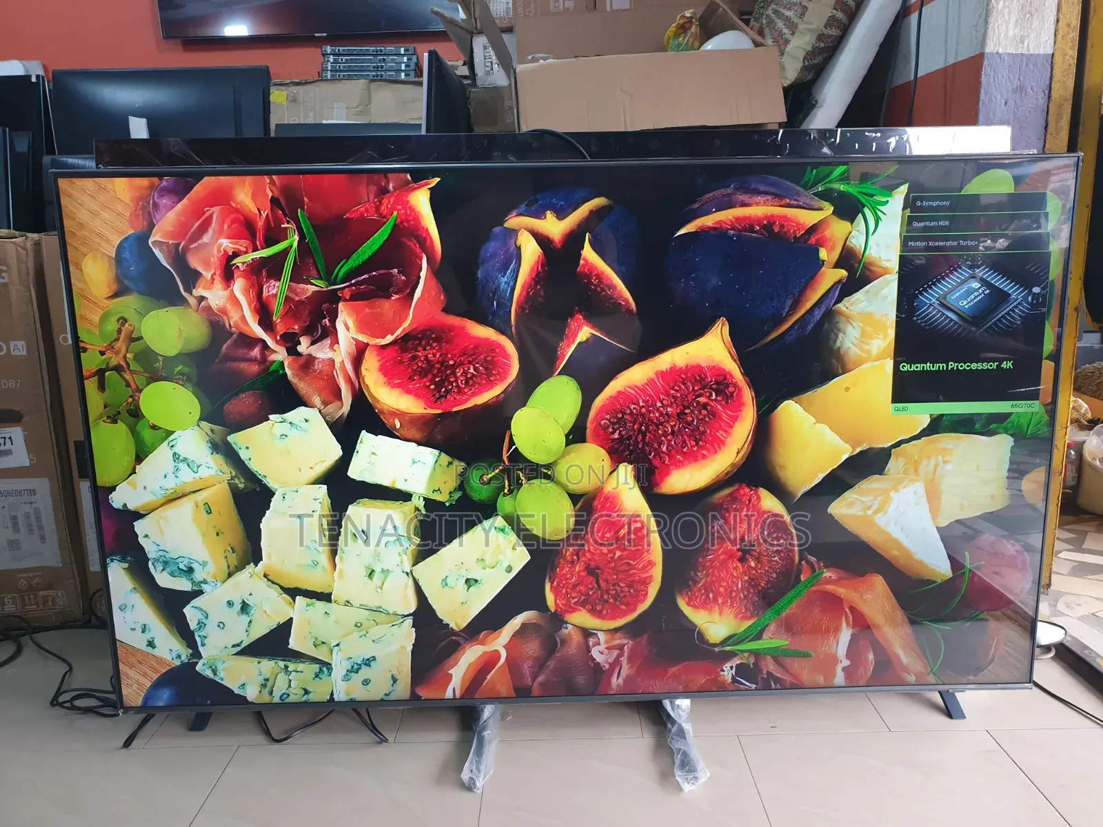 Airslim Qled 65inchs Samsung Uhd HDR Smart Satellite TV
