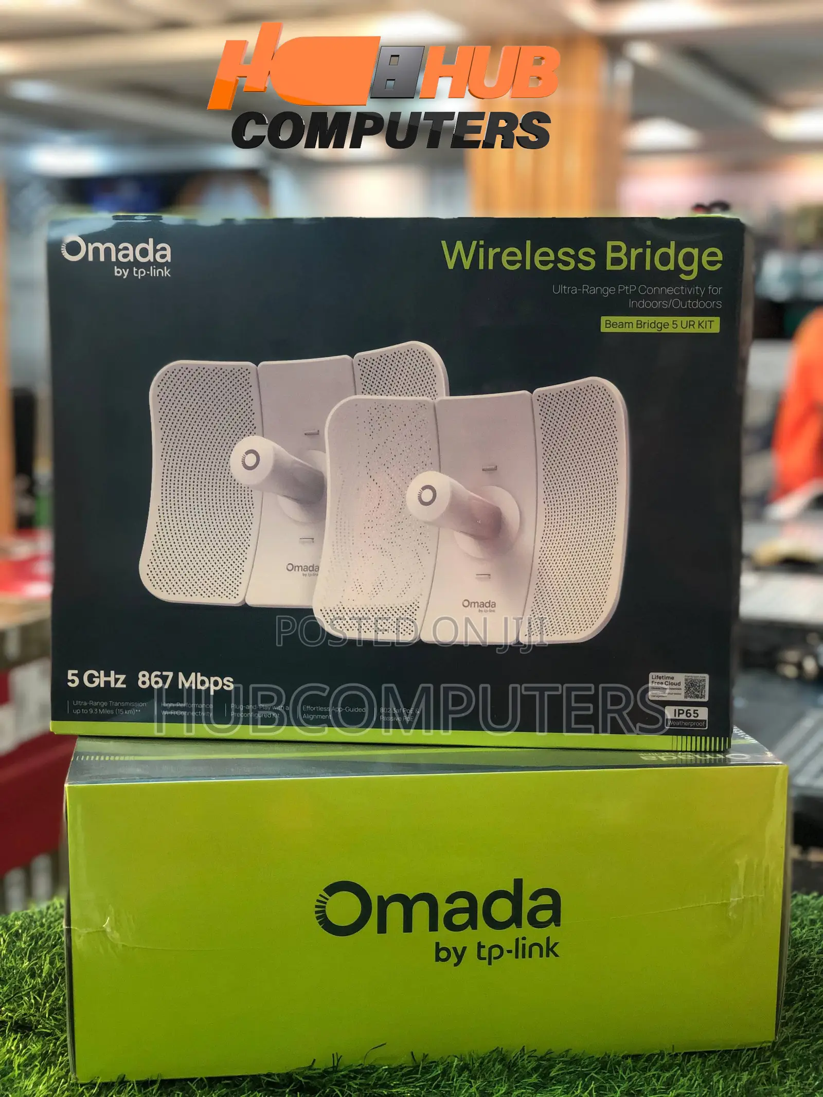TP-Link Omada Ultra Long Range Wireless Beam Bridge 5 UR KIT