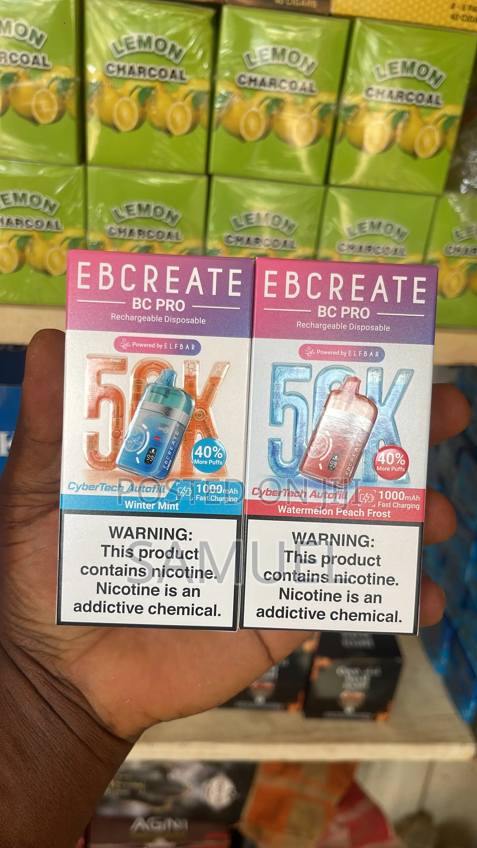 It Is Disposable Vape and It Is Very Easy to Use, It Last Long Also