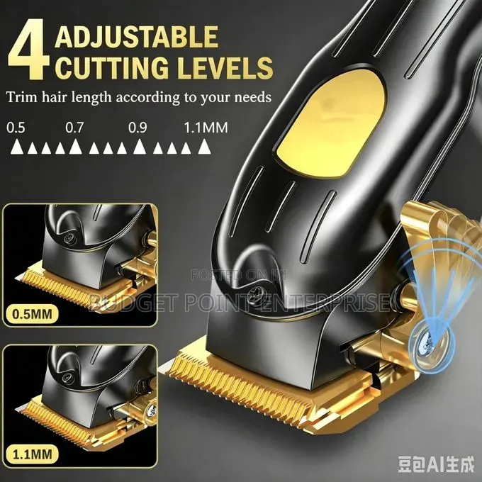 2in1 Rechargeable Hair Clippers Led Display With Accessories