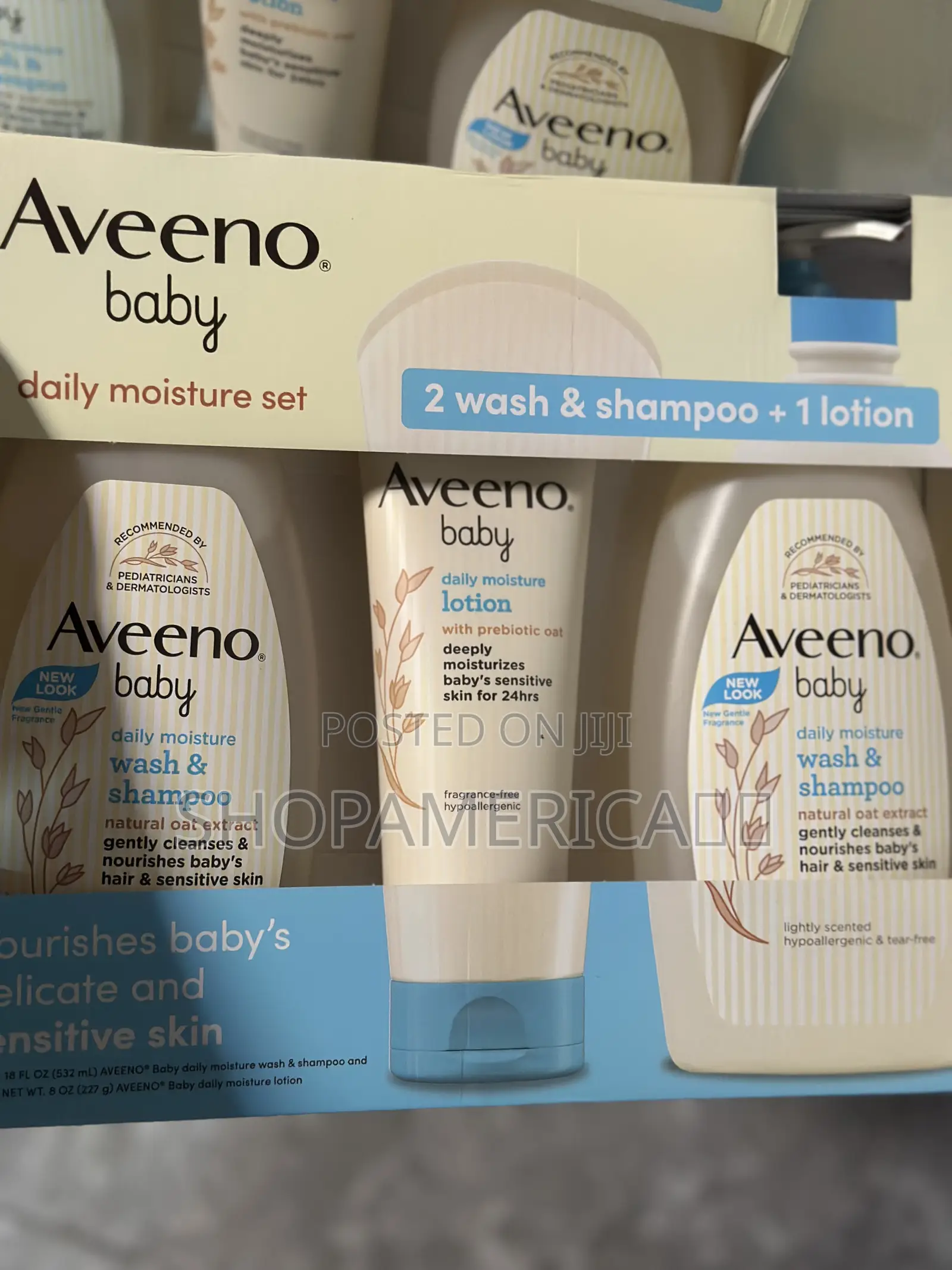 Aveeno Baby Shampoo and Lotion