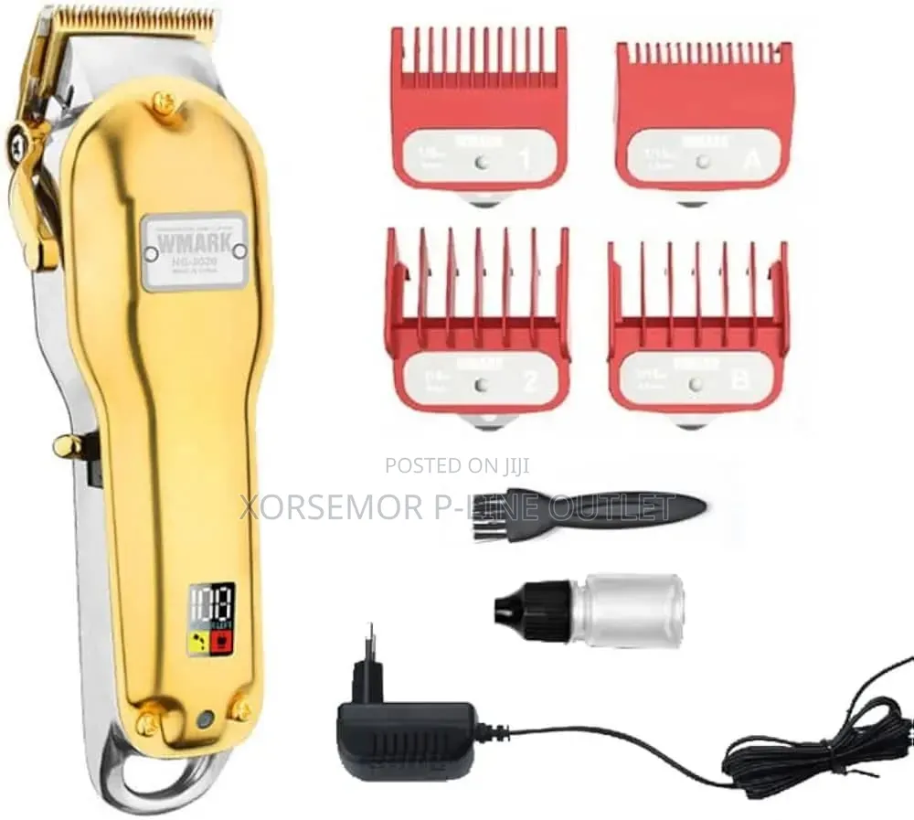 NG-2020B Metal Body Professional Hair Clipper Digital Display H