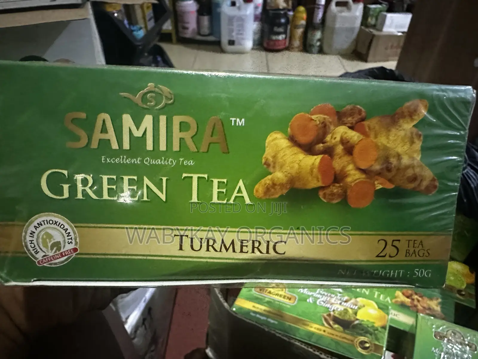 Green Tea N Tumeric Tea
