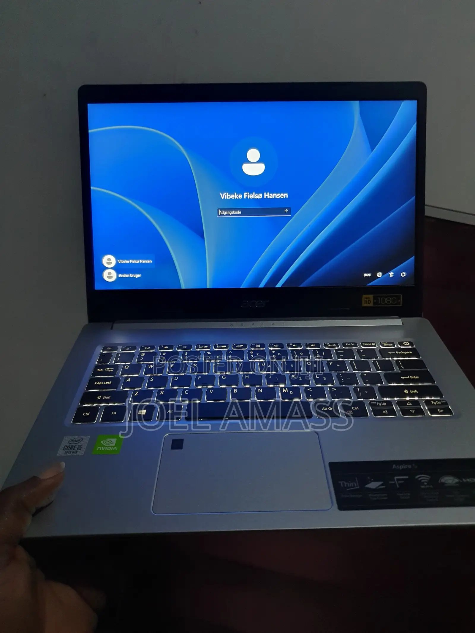 Laptop Acer Aspire 5 8GB Intel Core i5 SSD 256GB