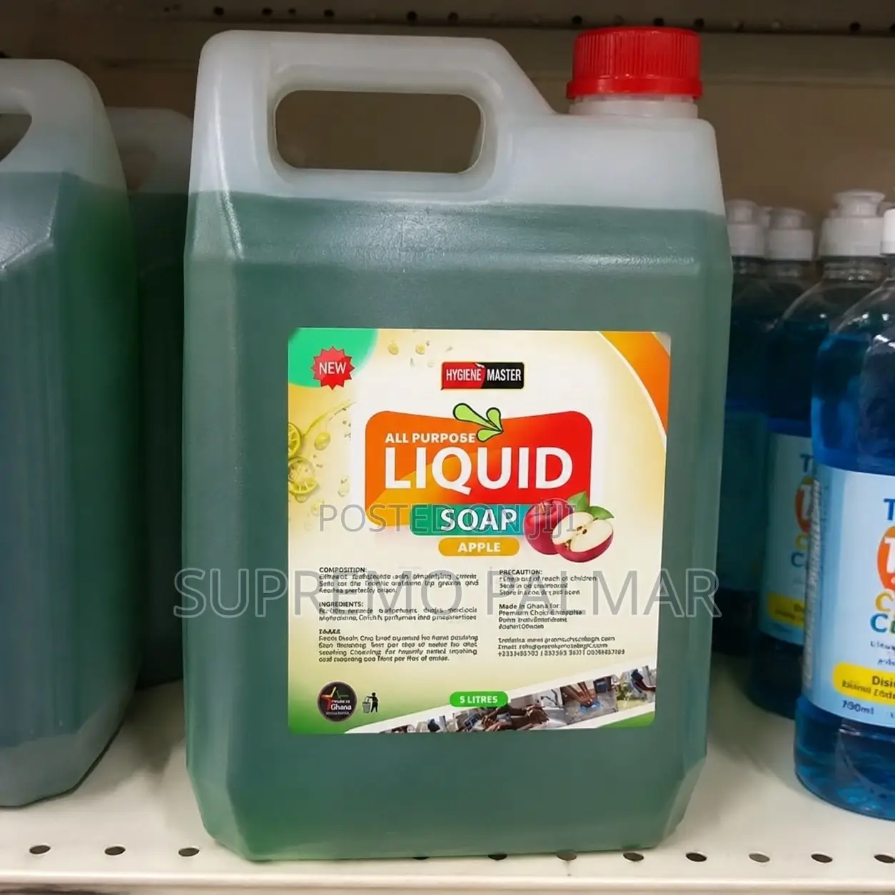 Hygiene Master Apple All Purpose Liquid Soap 5L