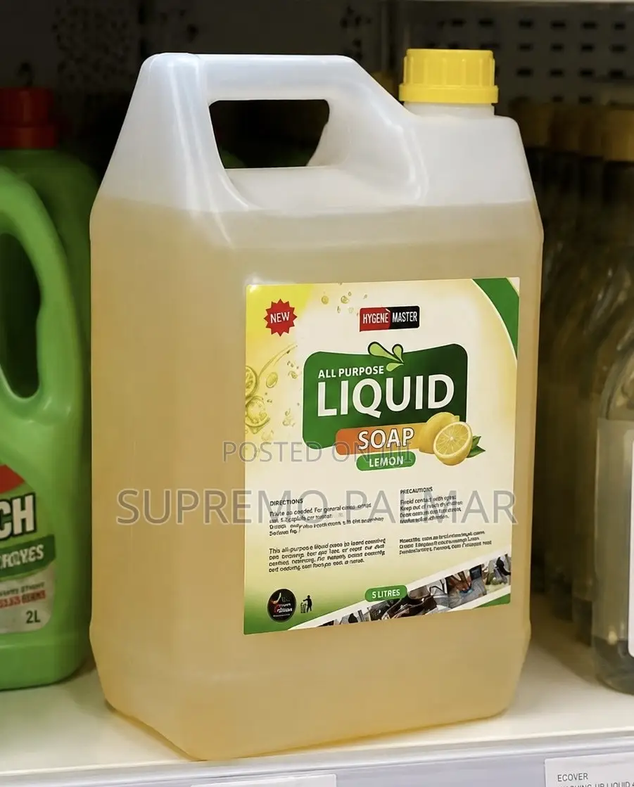 5L Hygiene Master Multi-Purpose Liquid Soap – Lemon Fragrance