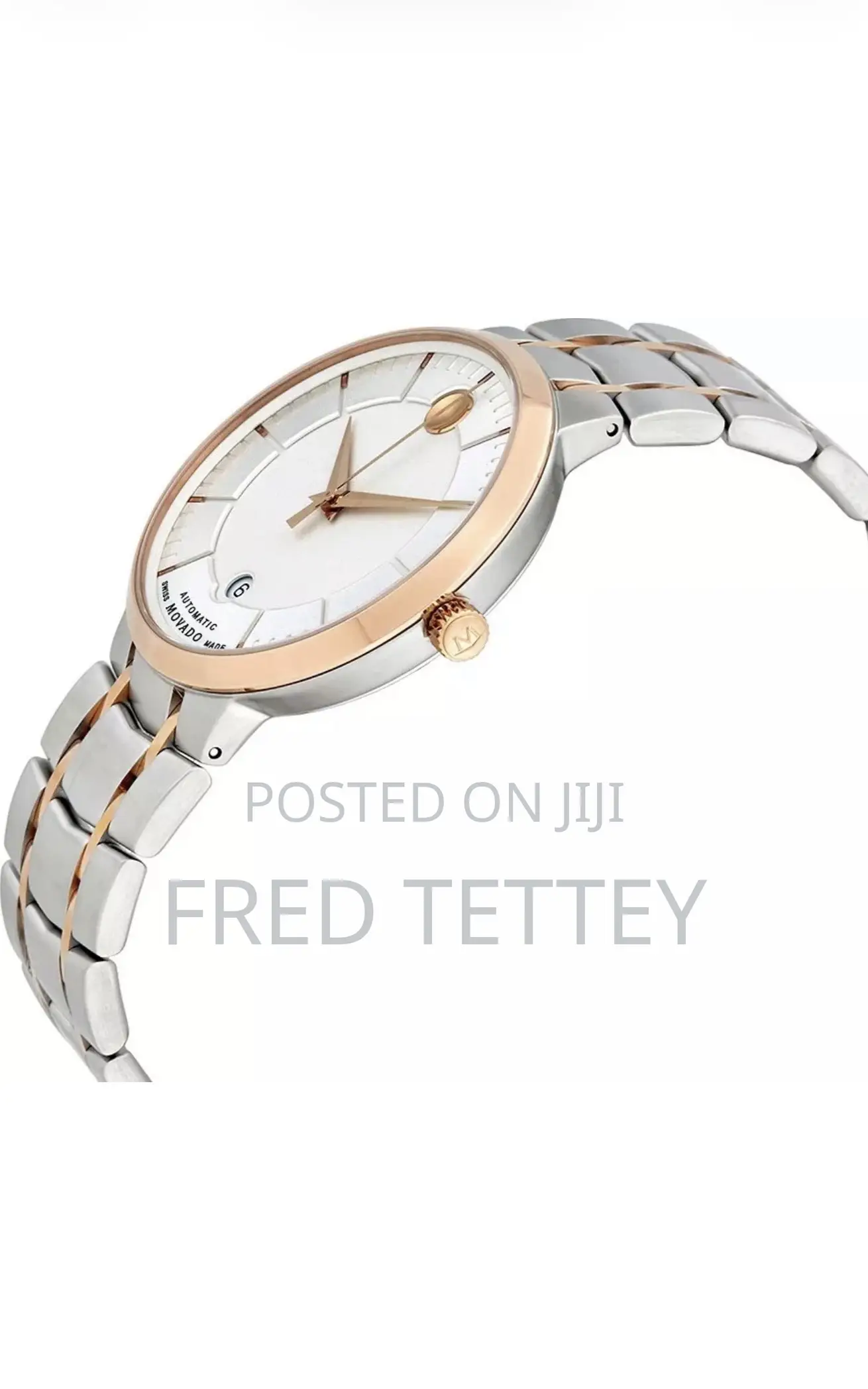 Movado Automatic 40mm Dual Tone Men
