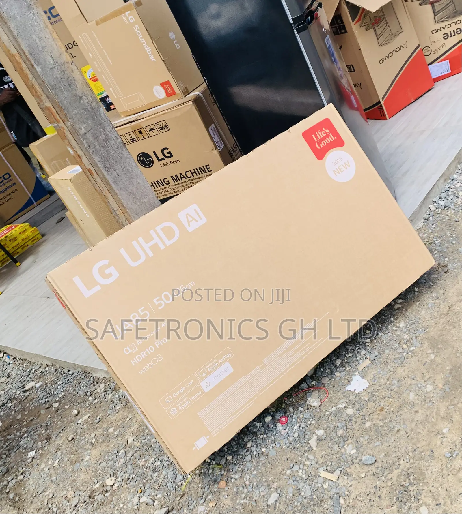 High Efficiency 50 Inch LG Uhd Ai Ua85 Smart TV Ai Magic