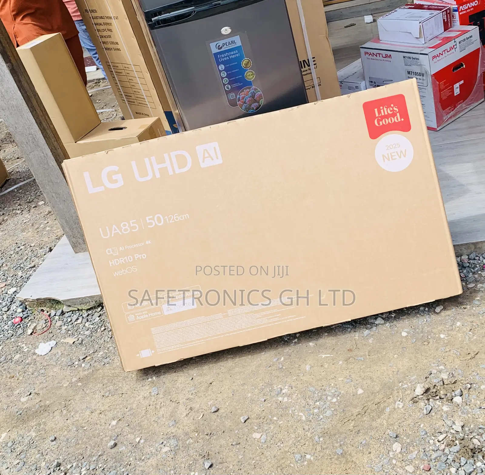 Get Accurate 50 Inch LG Uhd Ai Ua85 Smart TV Ai Magic