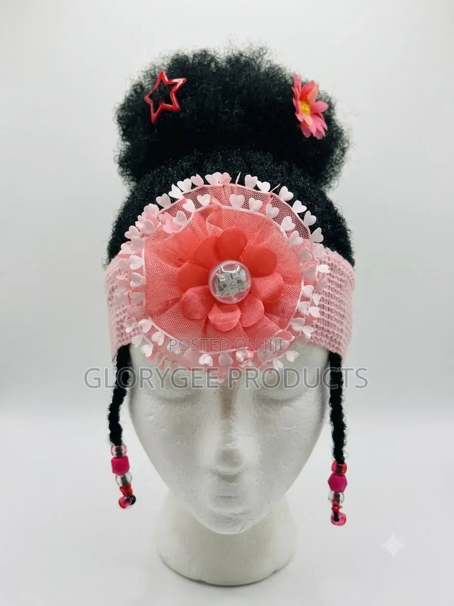 Kids Headband Wig With Bangs