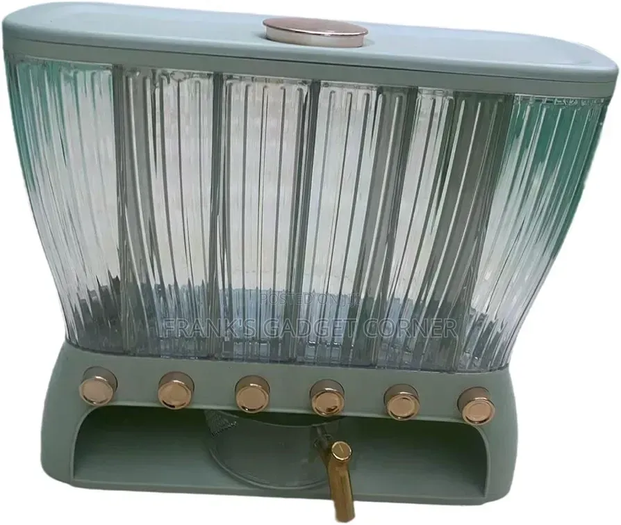 6-Compartment Food Grain Dispenser