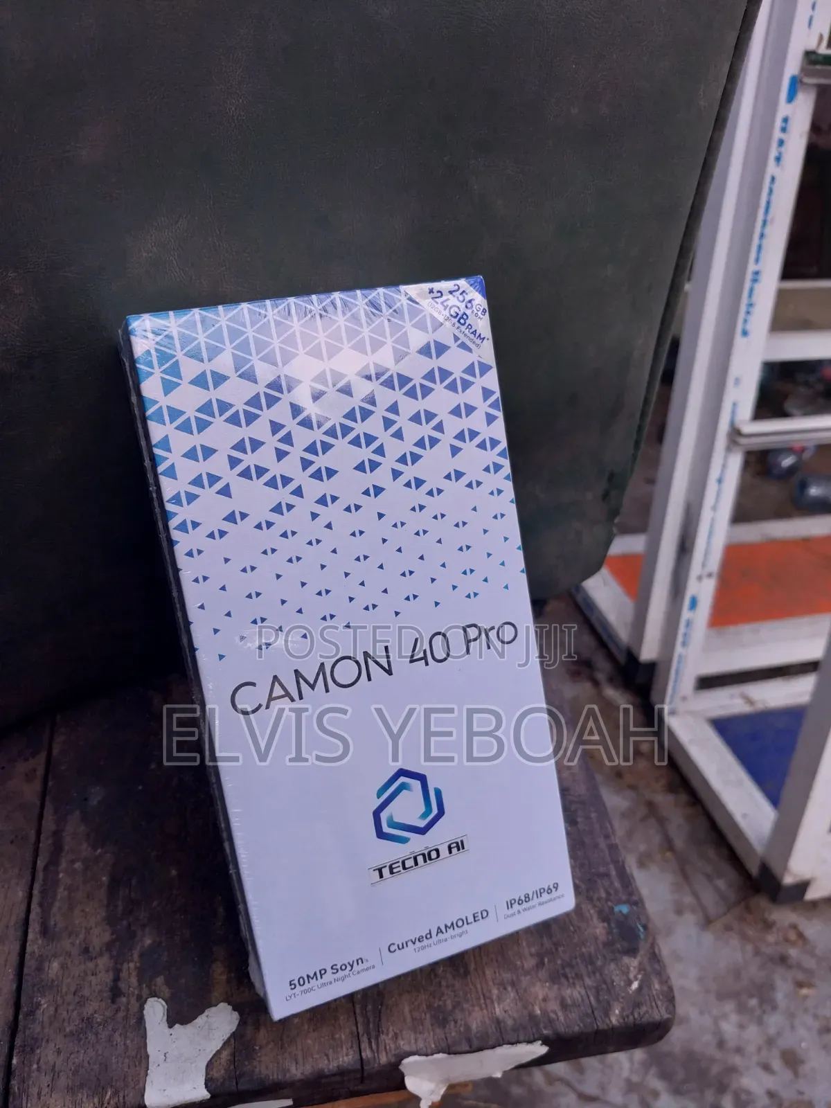 New Tecno Camon 40 Pro 5G 256 GB Silver