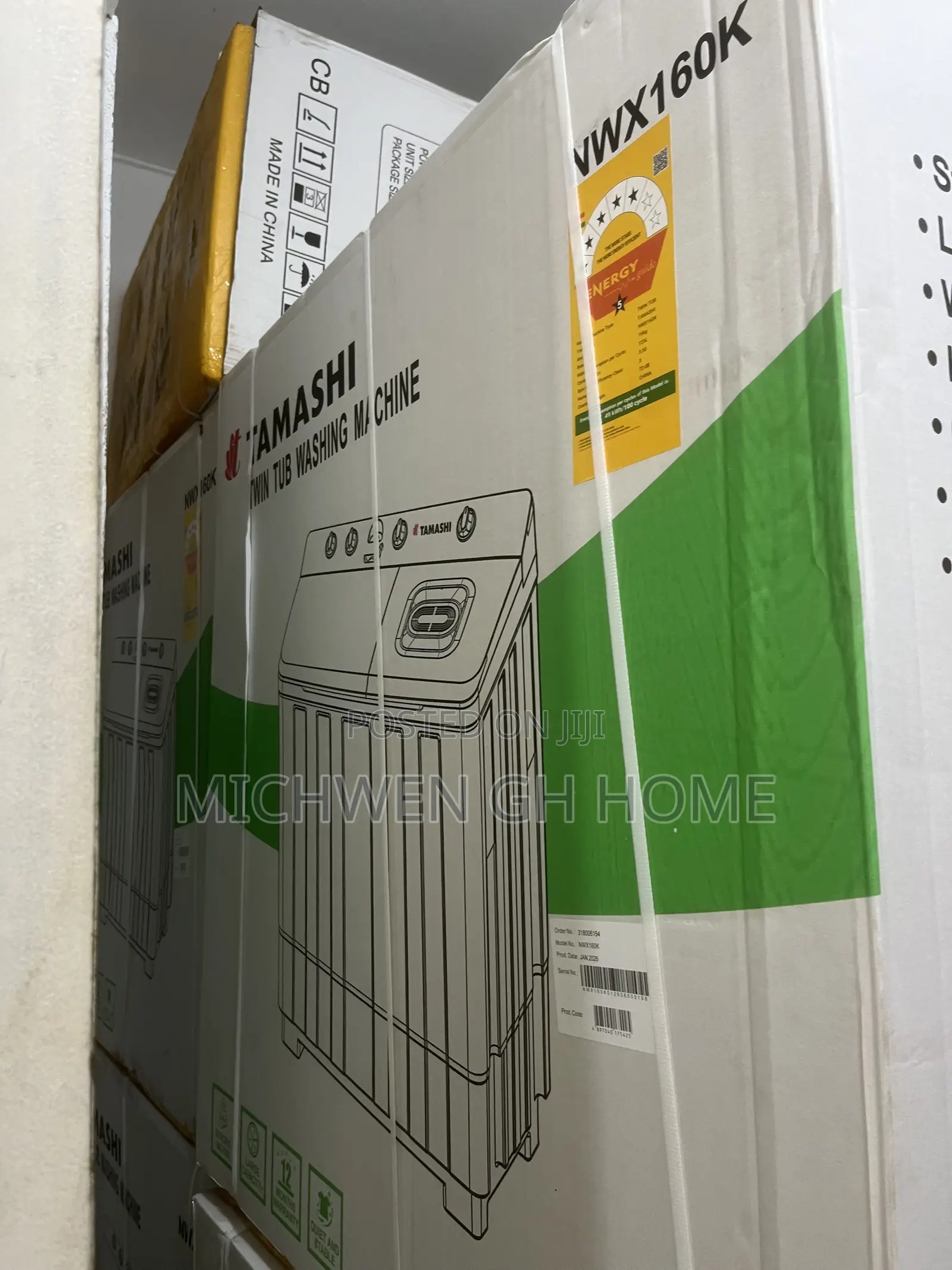 Tamashi Washing Machine NWX - 16kg Semi Auto