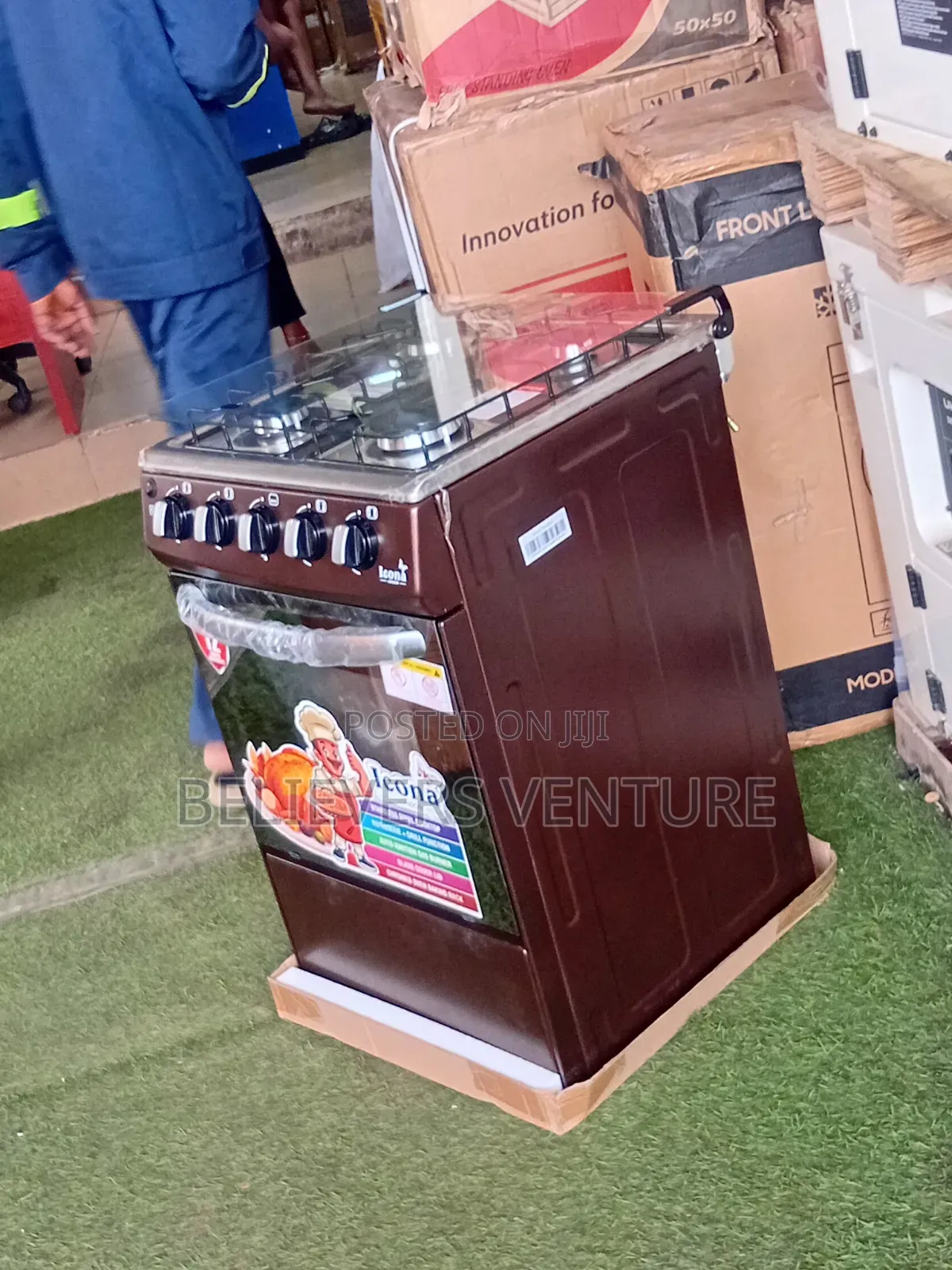 Icona 50×50 Gas Cooker – Reliable Performance, Oven Grill Included