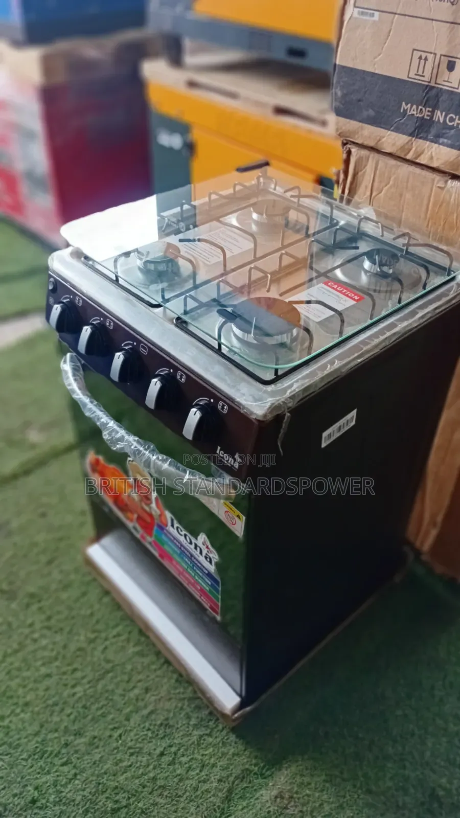 4 Burner Cooker Icona With Oven