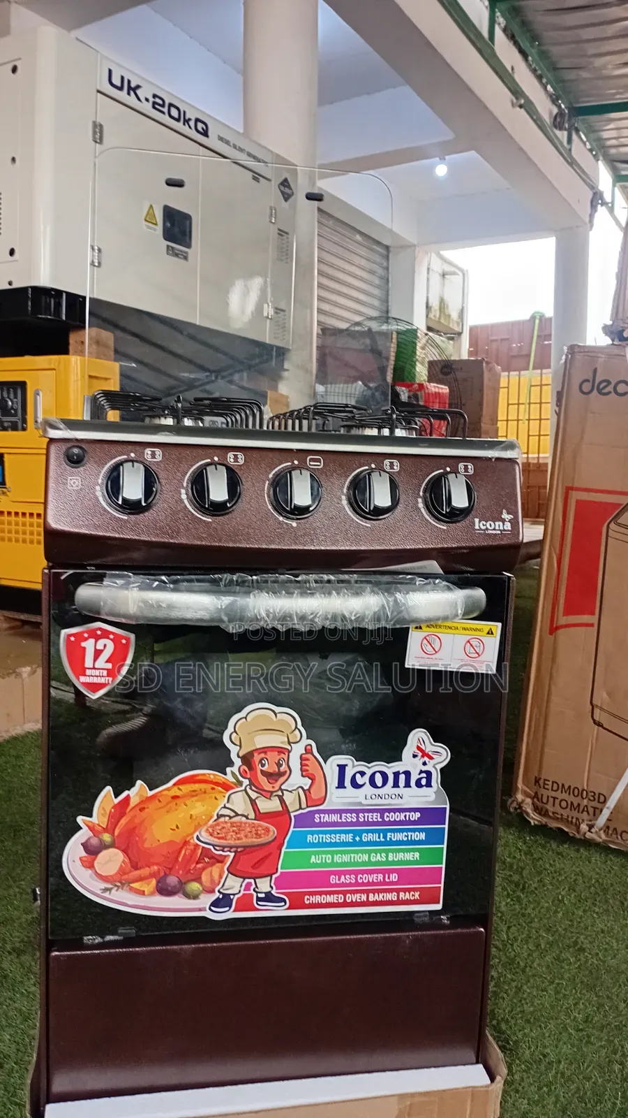 Icona High Quality Gas Burner – Affordable Reliable