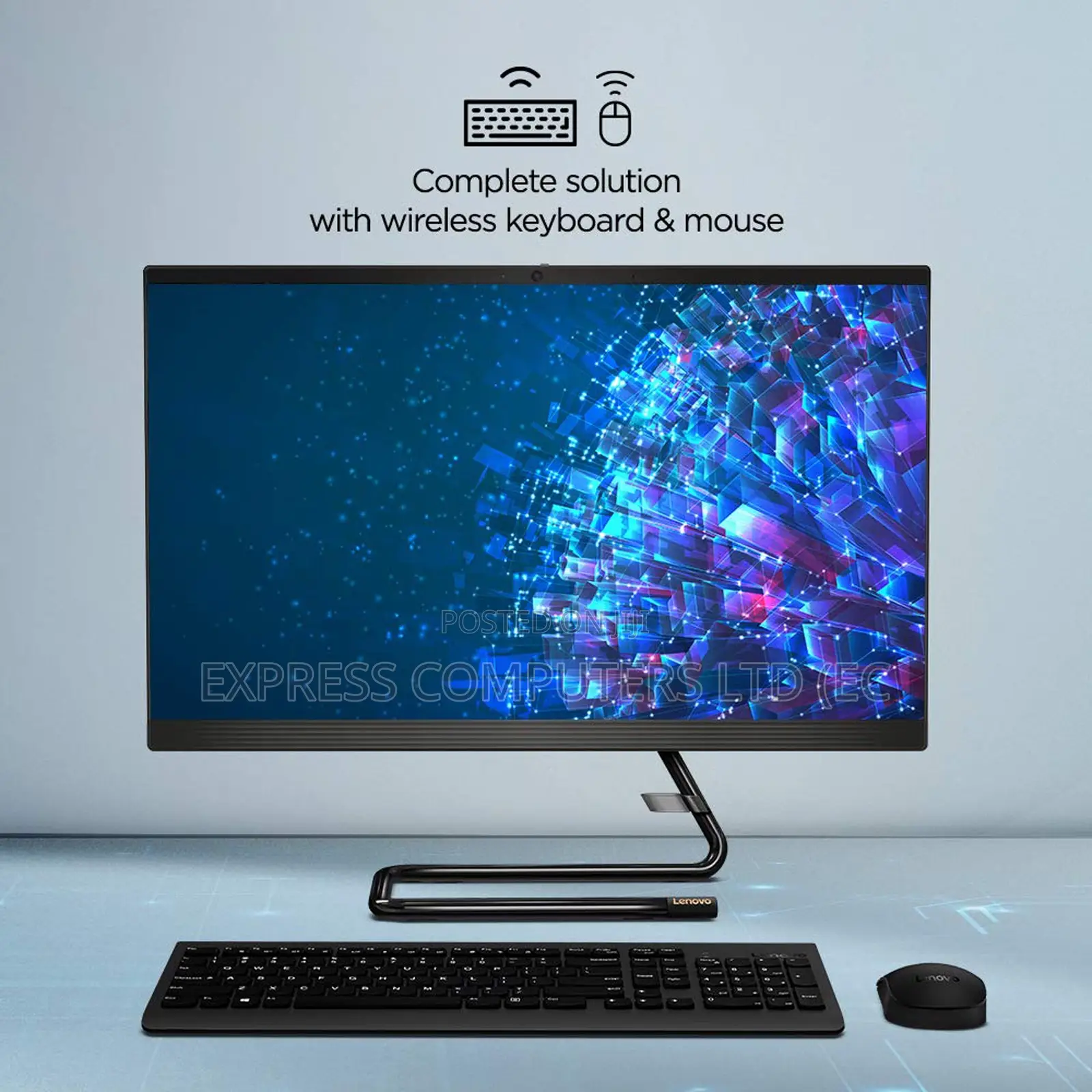 New Desktop Computer HP AiO 24 8GB Intel Core i5 SSD 256GB