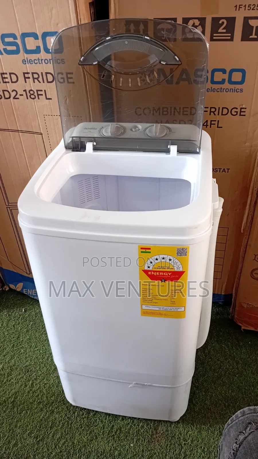 Decakila Washing Machine – Easy Wash, Perfect Clean