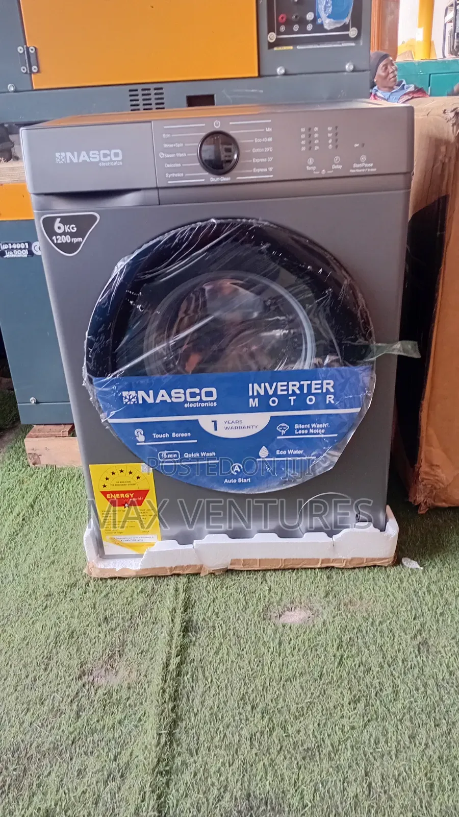 Modern Nasco 6KG Washing Machine – Clean Clothes Every