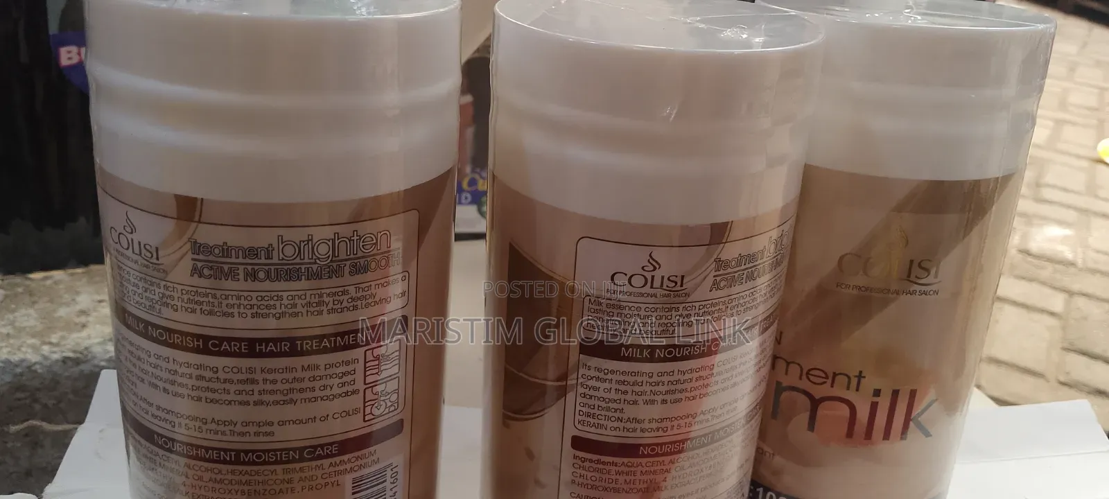 Keratin100% Human Hair Treatment Milk 1000ML