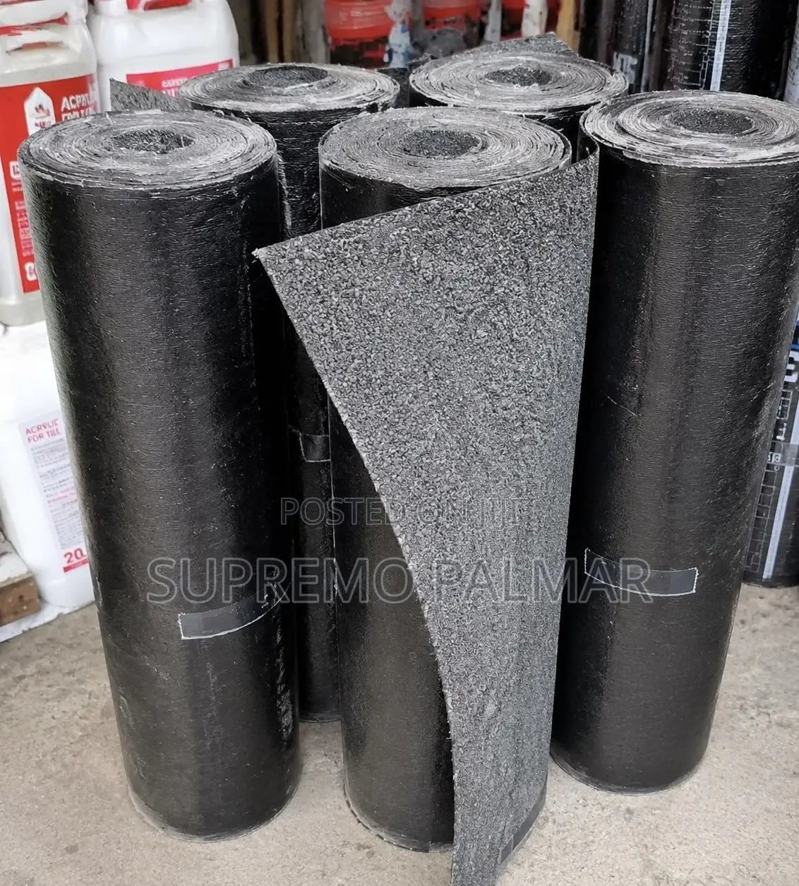 Stone Waterproof Membrane Roll - SBS Bitumen Roofing Sheet 1m X 10m