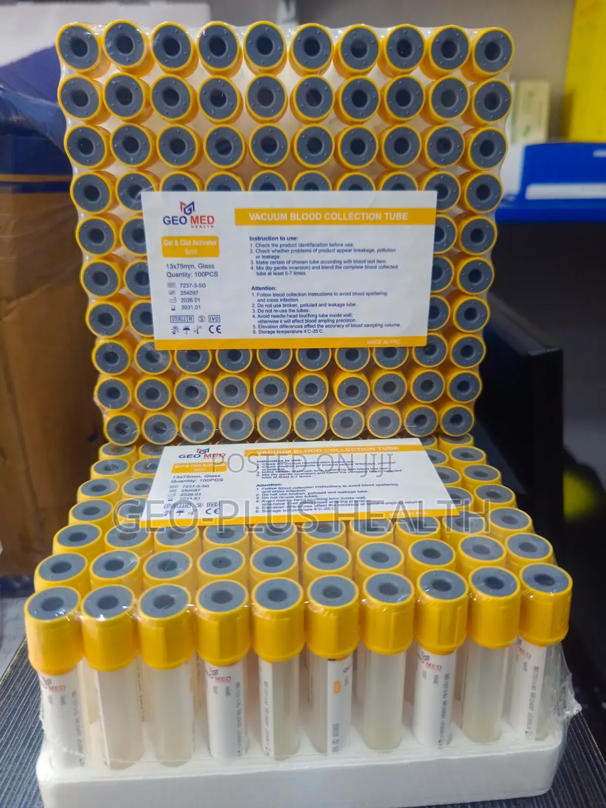 Vacuum Blood Collection Tube ( Gel Tube)
