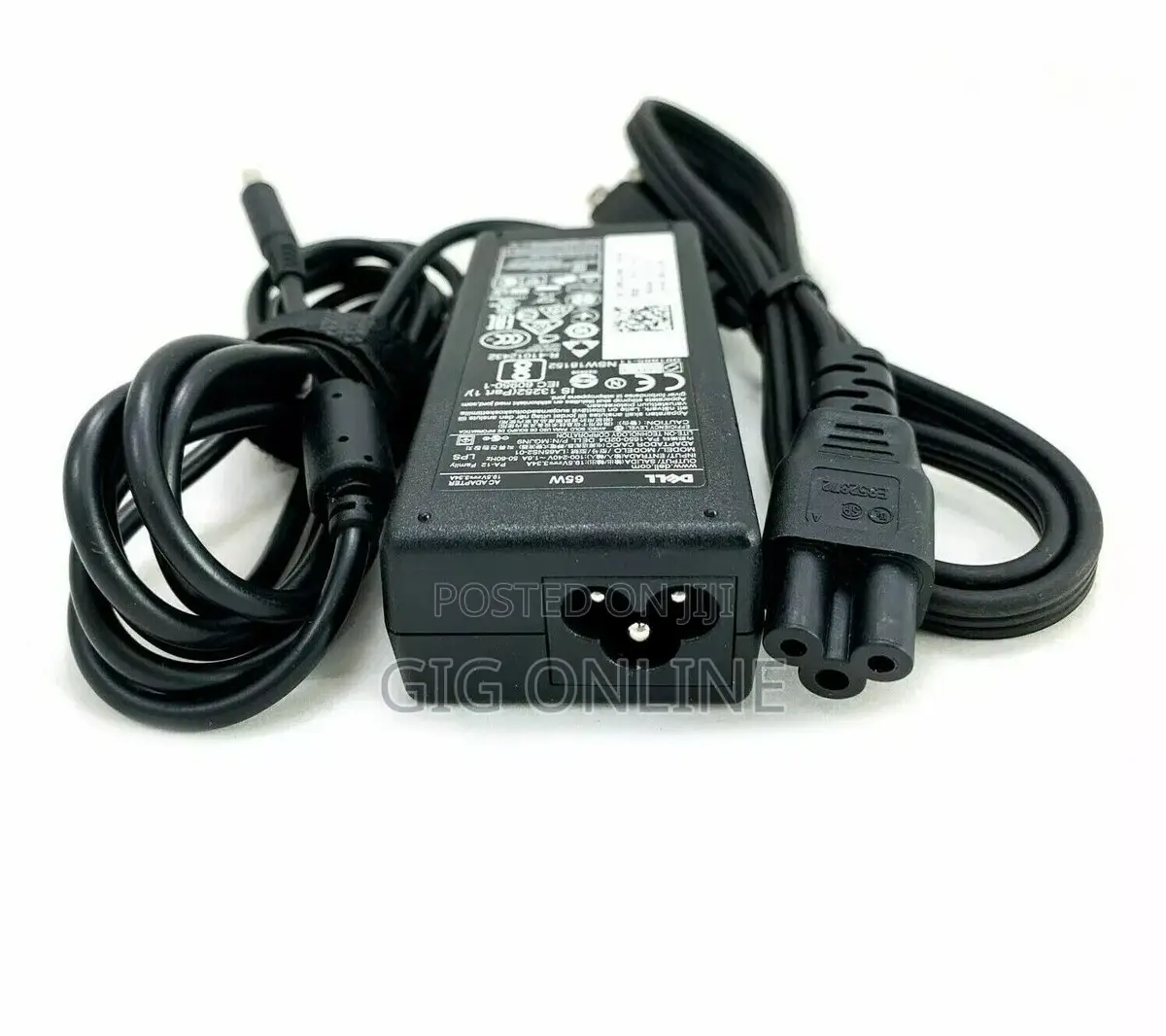 Dell Small Pin Laptop Charger 65W