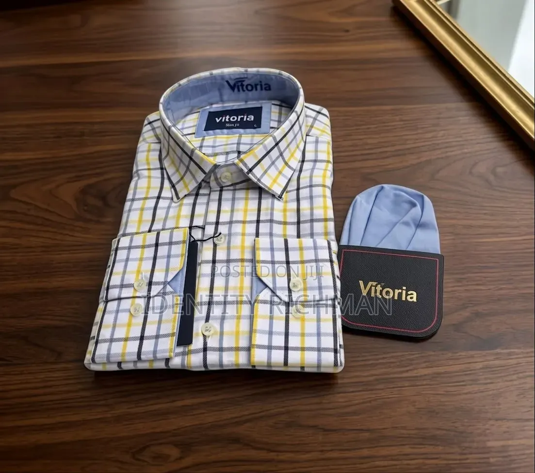 Cotton Checked Shirt Available