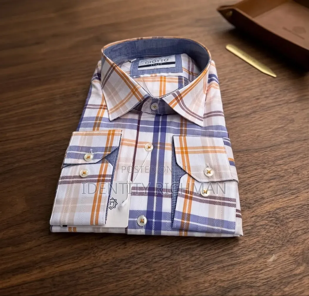 Cotton Checked Shirt Available