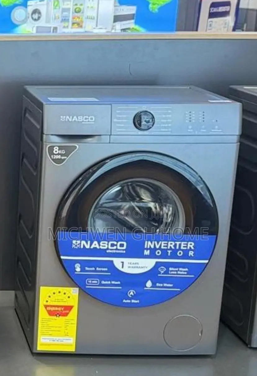 Nasco Washing Machine Front Load 8kg