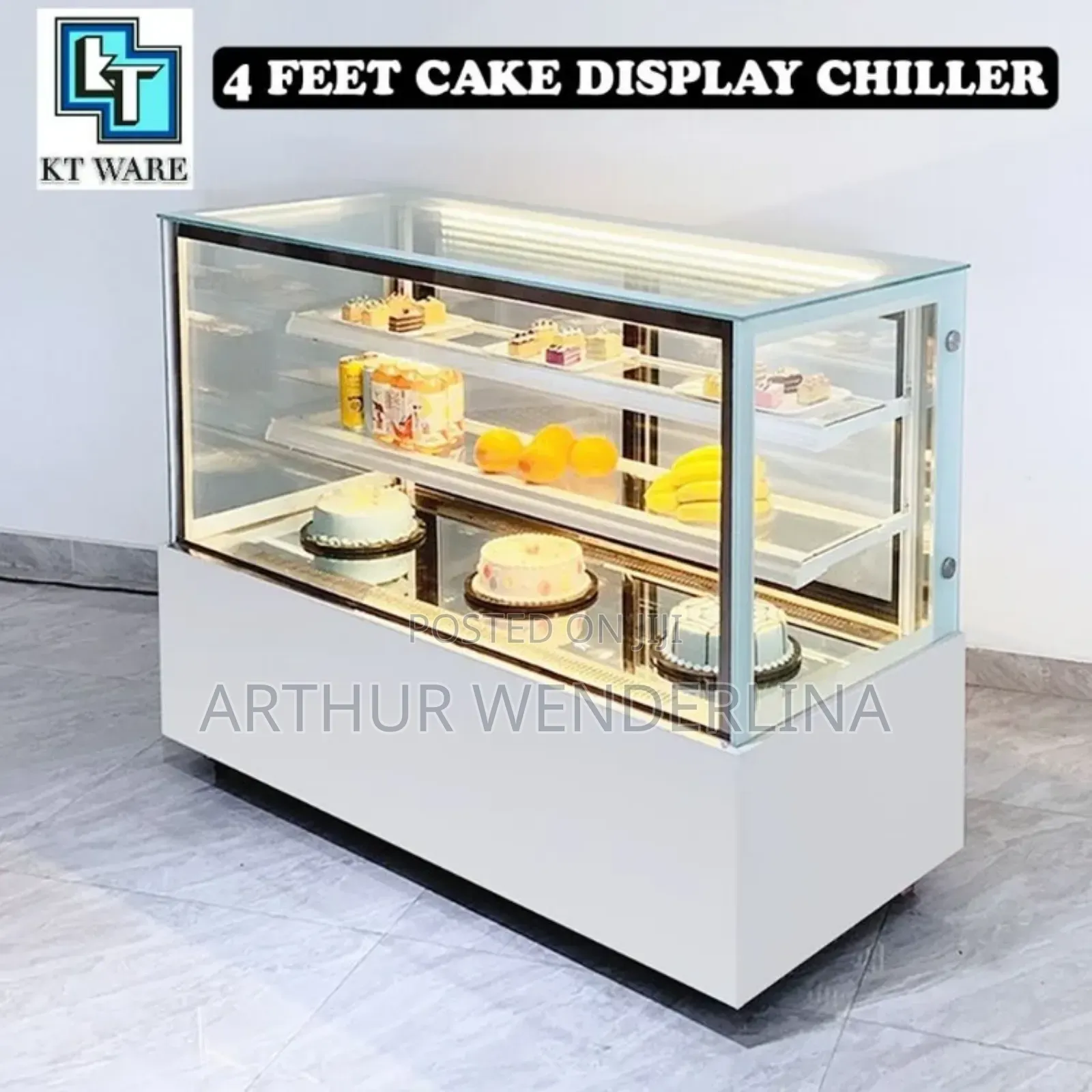 4 Feet Electric Cake Display