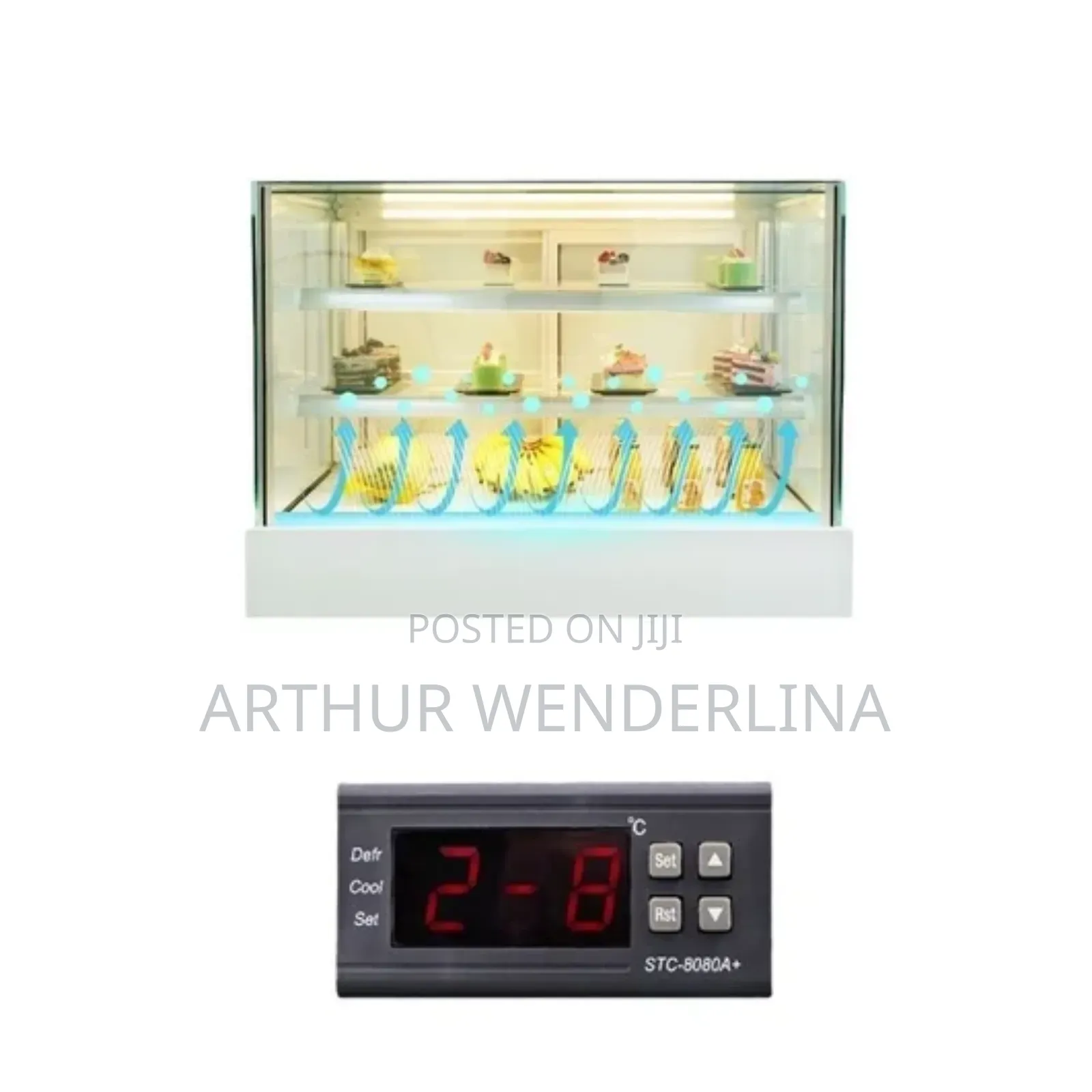 4 Feet Electric Cake Display