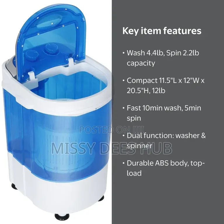 4.5kg Washing Machine With Shoe Brush