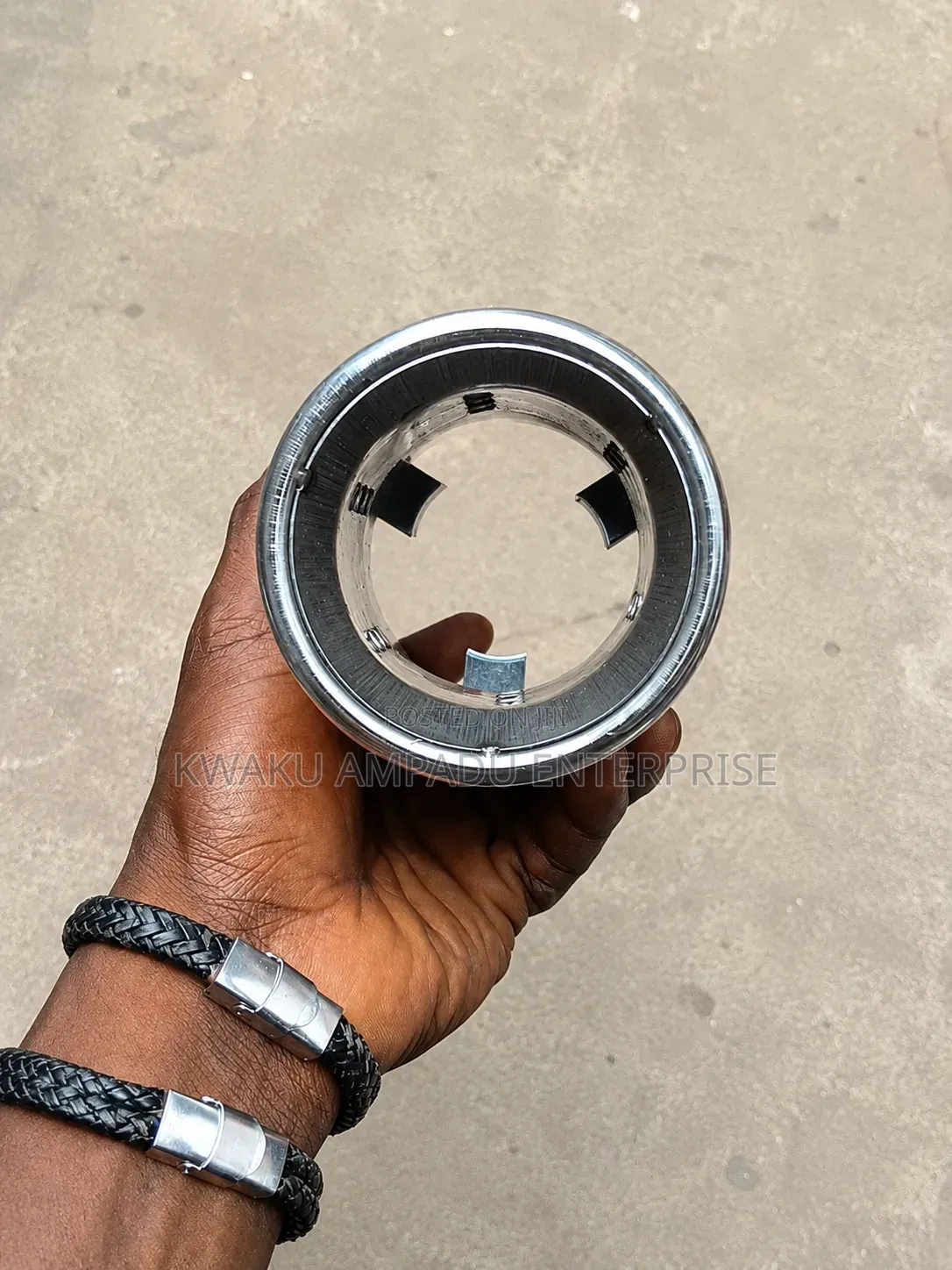 Round Chrome Stainless Steel Exhaust Tip - Universal