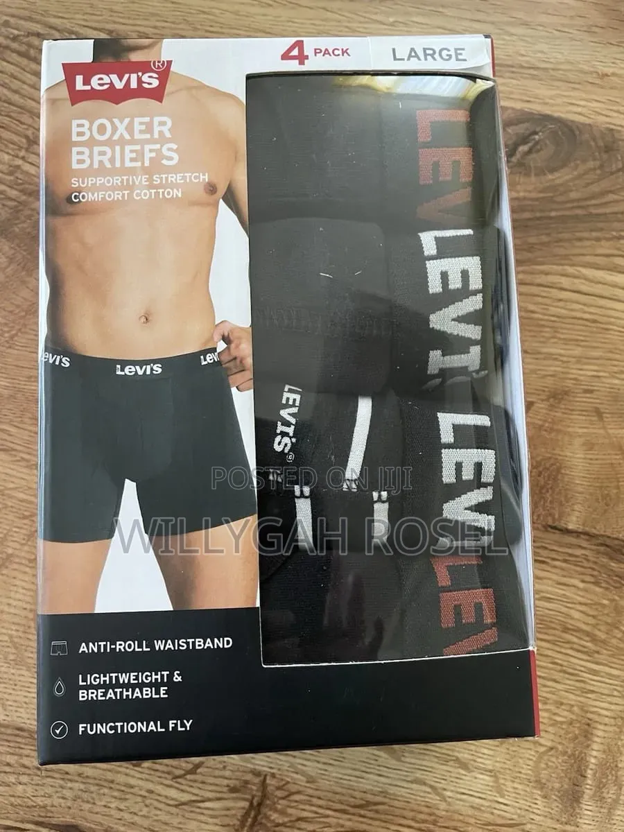 4packs Levi's Boxer Briefs