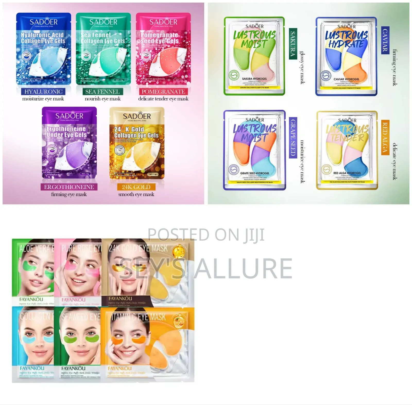 Eye Mask Lip Mask